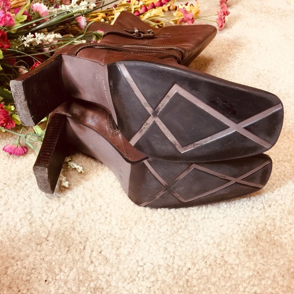 Nine west brown leather boots - Picture 8 of 8